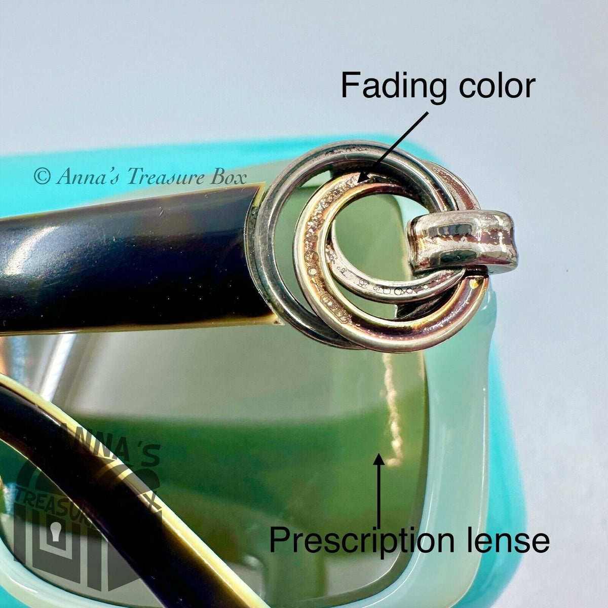 Tiffany & Co. TF 4066 8134/3B 56-16 135 3N Havana/Blue  display picture 3