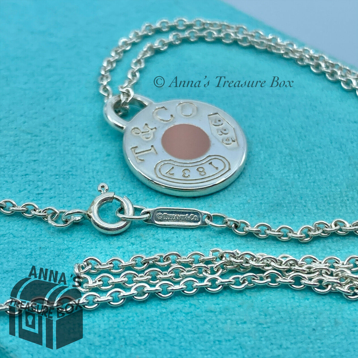 T&co 925 necklace deals 1837