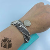 Tiffany & Co. Multi-strand Torsade 8” Bracelet + Receipt (pouch)