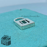 Tiffany & Co. 925 Silver Alphabet U Padlock Adjustable Charm Pendant (pouch)