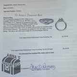 Tiffany & Co. Lucida Platinum 0.31ct Diamond Engagement Ring Size 4.5 (boxset)