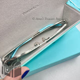 Tiffany & Co. TF3062 6136D9 Silver/Light Azure Blue Aviator Sunglass (box, case)