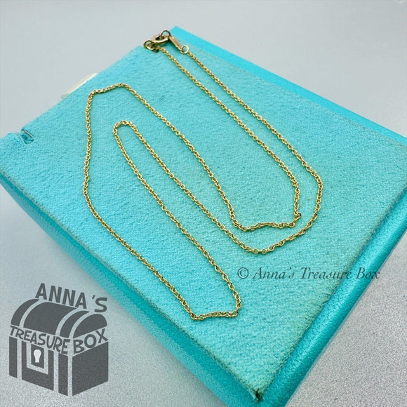 Tiffany & Co. 18K Yellow Gold Necklace Chain 18