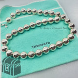 Tiffany & Co. 925 Silver 14mm HardWear Ball Bead 20" Necklace (pouch)