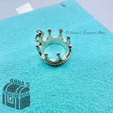 Tiffany & Co. 925 Silver Princess Crown Charm (pouch)