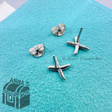 Tiffany  & Co. 18K White Gold Diamond Paloma Picasso X Kiss Stud Earring (bxset)