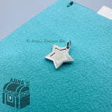 Tiffany & Co. 925 Silver Super Star Charm Pendant (box, pouch, ribbon)