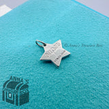 Tiffany & Co. 925 Silver Super Star Charm Pendant (box, pouch, ribbon)