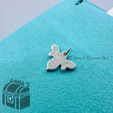 Tiffany & Co. 925 Silver Honey Bee Charm Pendant (box, pouch, ribbon)