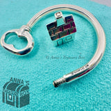 Tiffany & Co. 925 Silver House Key Keychain Keyring Key Chain Ring (pouch)