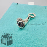 Tiffany & Co. 925 Silver Cornucopia Thanksgiving Harvest Charm (box, pouch, rbn)