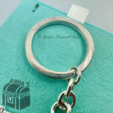 Tiffany & Co. 925 Silver Taxi Cab Charm Keychain Keyring (pouch)