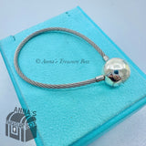 Tiffany & Co. 925 Silver Paloma Picasso Twist Cable Ball Keyring (boxset)