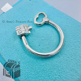Tiffany & Co. 925 Silver House Key Keychain Keyring Key Chain Ring #2 (pouch)