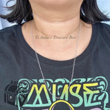 Tiffany & Co. 925 Silver Oval Link 24" Necklace (pouch)