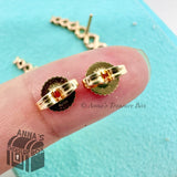 Tiffany & Co. 18K Yellow Gold X Kiss Climber Earrings (box, pouch, ribbon)