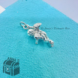 Tiffany & Co. 925 Silver 3D Angel Cherub Charm (pouch)