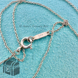 Tiffany & Co. 925 Silver 1mm Classic Chain 18" Necklace #2 (generic box)