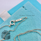 Tiffany & Co. 925 Silver 1mm Classic Chain 20" Necklace #1 (generic box)