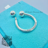 Tiffany & Co. 925 Silver Horse Shoe U Shaped Keychain Key Ring Key Holder #3