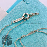 Tiffany & Co. 925 Silver 1mm Classic Chain 16" Necklace #1 (generic box)