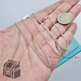 Tiffany & Co. 925 Silver 1.5mm Thick Links Chain 20" Necklace (pouch)