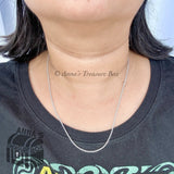 Tiffany & Co. 925 Silver 1.5mm Thick Links Chain 20" Necklace (pouch)