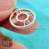 Tiffany & Co. 925 Silver SINGLE Atlas Circle Dangle Earring Replacement (pouch)