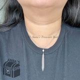 Tiffany & Co. 925 Silver Peretti Pearl Mesh Pendant 16" Necklace (box, pch, rbn)