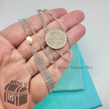 Tiffany & Co. 925 Silver Peretti Pearl Mesh Pendant 16" Necklace (box, pch, rbn)