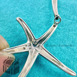 Tiffany & Co. 925 Silver Elsa Peretti Triple Starfish 18" Necklace(bx, pch, rbn)