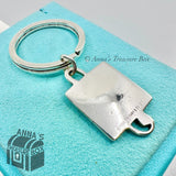 Tiffany & Co. 925 Silver VINTAGE Music Treble Clef Key Ring Keychain (pouch)