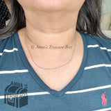 Tiffany & Co. 925 Silver 1mm Bead Chain 18" Necklace #2 (pouch)