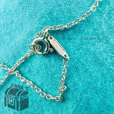 Tiffany & Co. 925 Silver Mixed Bead Chain Adjustable 28-30" Necklace (box + pch)