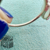 Return To Tiffany & Co. 925 Silver & 18K Gold LadyBug Ring Sz. 7.5 (pouch)