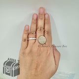 Tiffany & Co. 925 Silver Signature “X” Kiss Ring Size 6 (pouch)