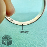 Return To Tiffany & Co. 925 Silver Heart Signet Ring Band Size 7.5 (pouch)