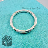 Tiffany & Co. 925 Silver Key Ring Keyring Key Chain Loop Holder #2