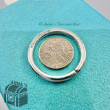 Tiffany & Co. 925 Silver Key Ring Keyring Key Chain Loop Holder #1