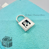 Tiffany & Co. 925 Silver Ampersand Alphabet Padlock Lock Charm Pendant (pouch)