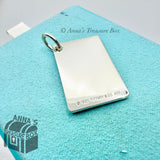 Tiffany & Co. 925 Silver VINTAGE Ace of Hearts Playing Card Charm Pendant (pch)