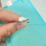 Tiffany & Co. 925 Silver NYC Taxi Cab Car Automobile 3D Charm Pendant (box)