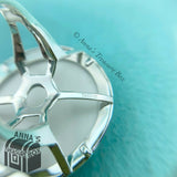 Tiffany & Co. 925 Silver Picasso White Onyx Zellige Ring Sz 5 + Receipt (pouch)