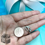 Tiffany & Co. 925 Silver Peretti Open Wave Ring Sz. 4 (pouch)