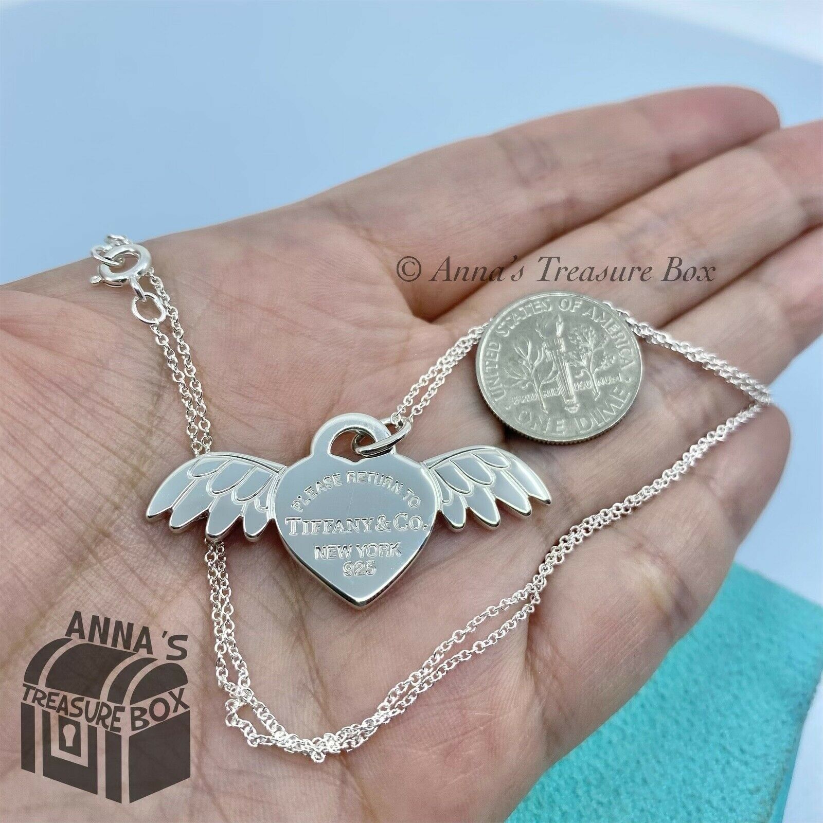 Tiffany & Co. Angel Wings Charm - Jewelry