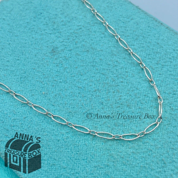 Tiffany & Co. 925 Silver Oval Link 38