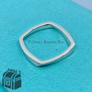 Tiffany & Co. 925 Silver Gehry Narrow Torque Ring Sz. 11 (pouch)