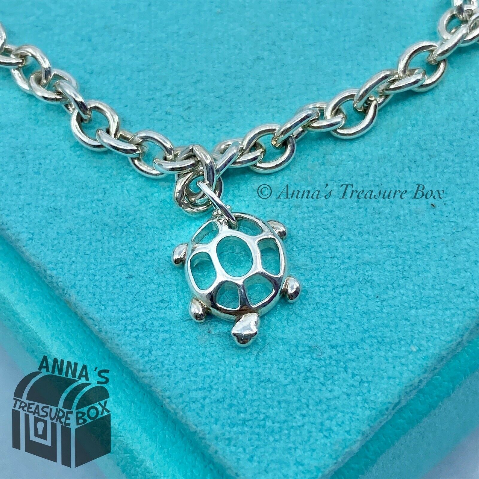 Tiffany clearance turtle necklace