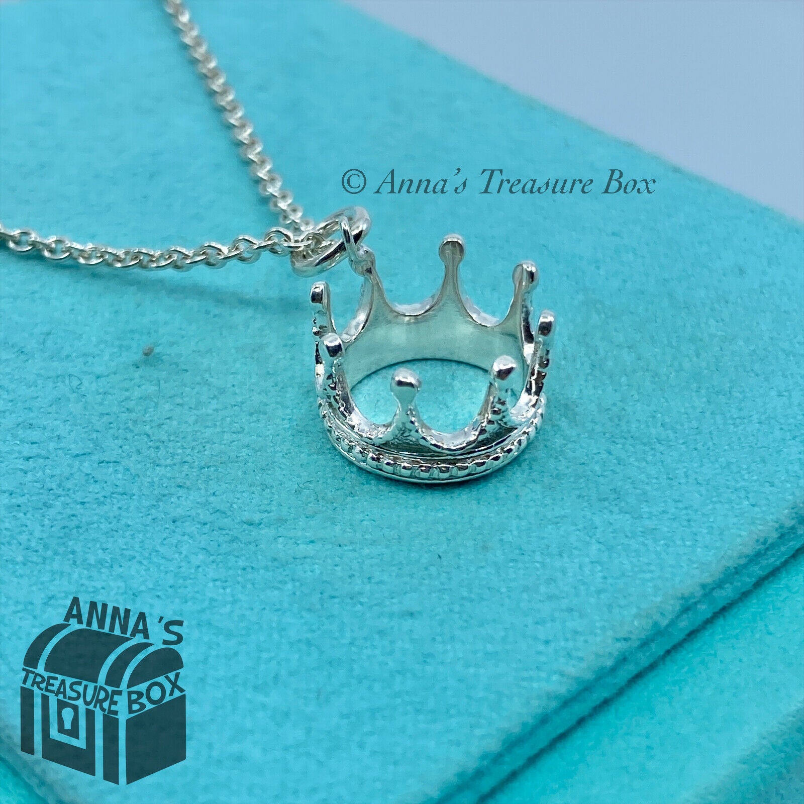 Tiffany & Co. Crown Key Diamond 18k Rose Gold Pendant Necklace Tiffany & Co.  | TLC