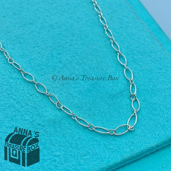 Tiffany & Co. 925 Silver Oval Link 24